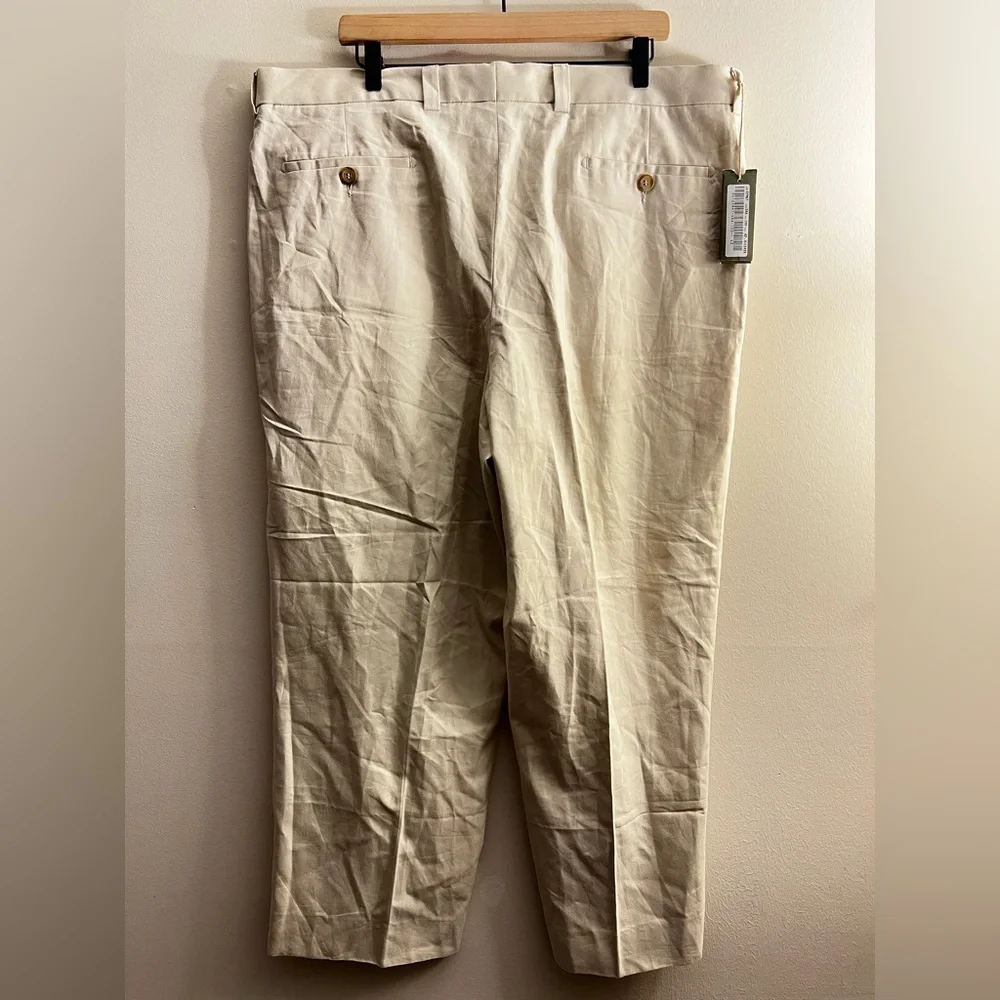 Ermenegildo Zegna Lightweight Cotton Trousers Dress Pants Italy 42